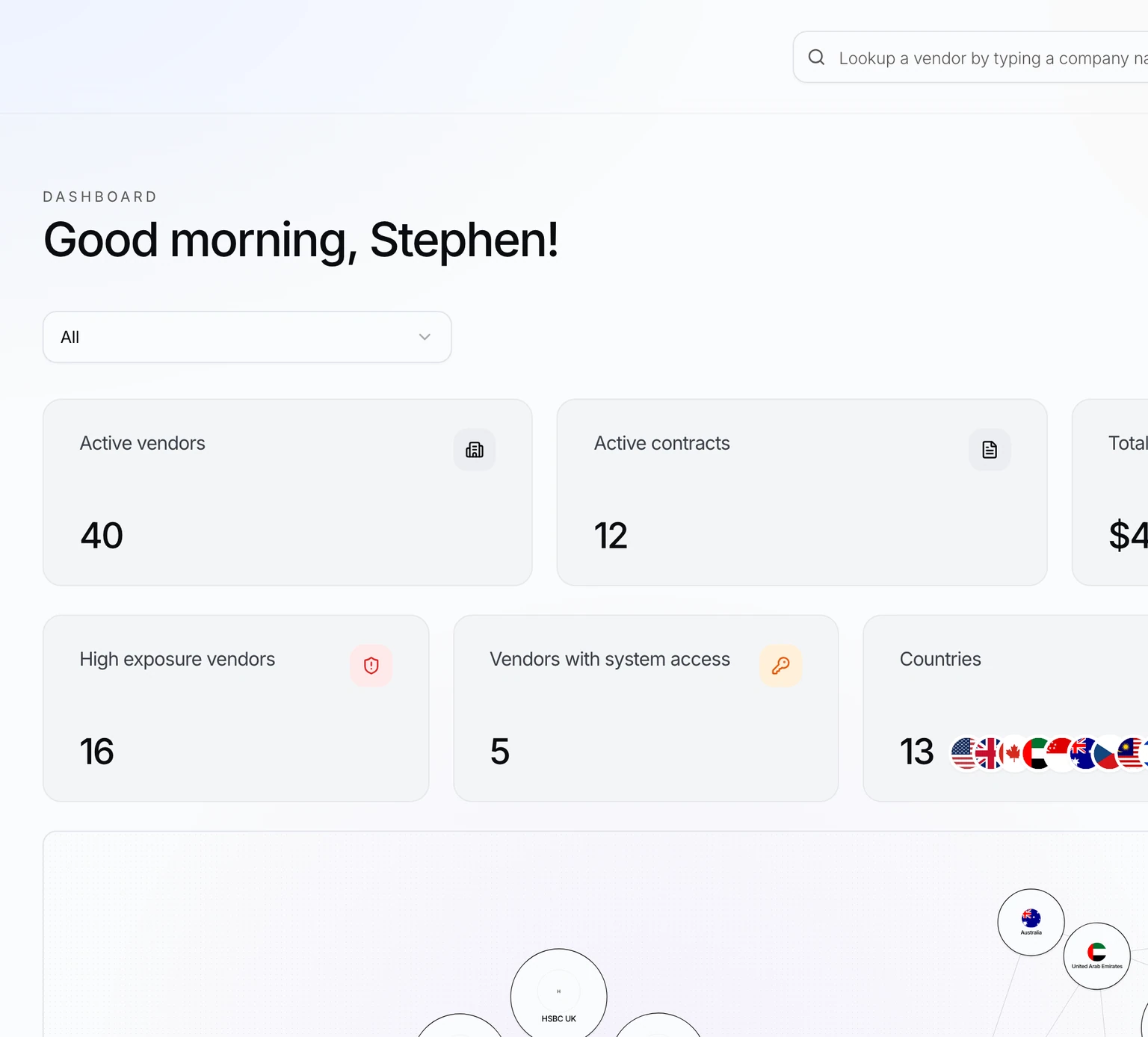 vendorapp homepage